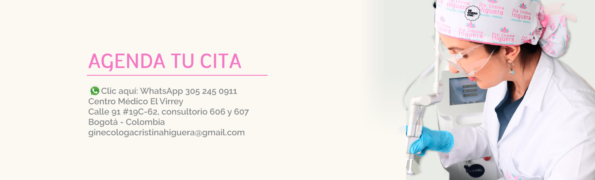 Cita Ginecologa Bogota
